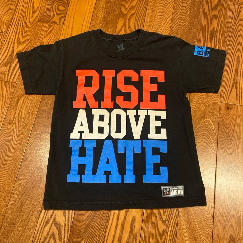 Rise above Hate WWE John Cena T Shirt Youth Med